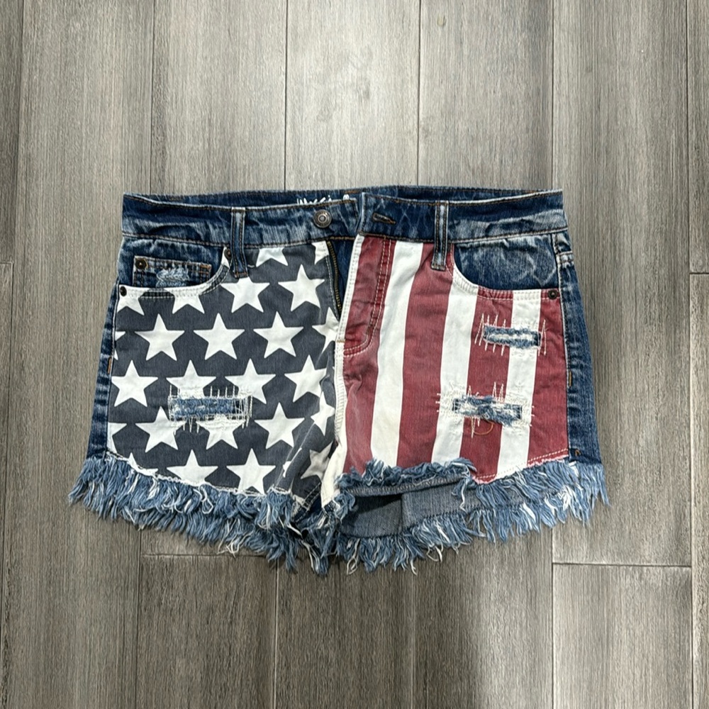 USA jean shorts